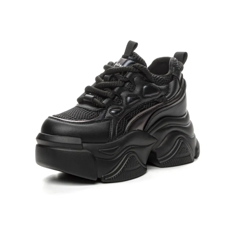 Shangjinni Low-Top Chunky Sneakers Women's-0
