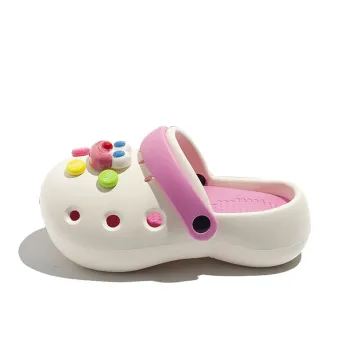 KATHRYN WILSON Clogs Women's White Pink