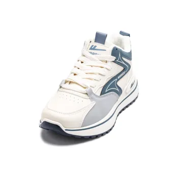 Warrior Chunky Sneakers Unisex Beige Blue
