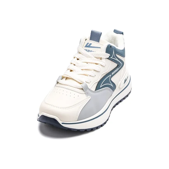Warrior Chunky Sneakers Unisex Beige Blue-0