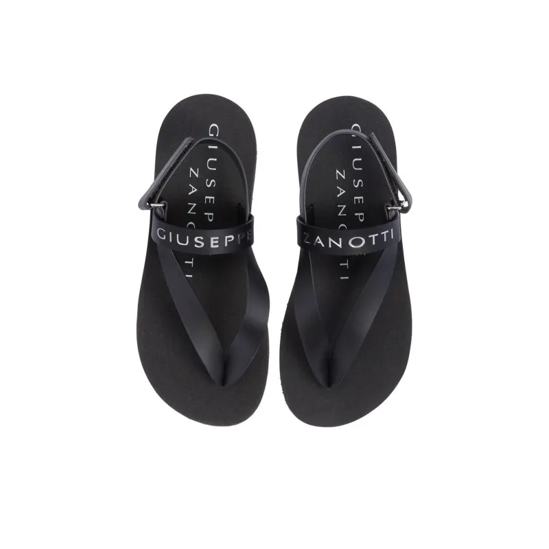 Giuseppe Zanotti Logo print Thong strap Sandals-4