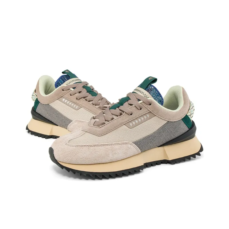 Kappa Cushioning Low-Top Casual Shoes Unisex Moody Gray-3
