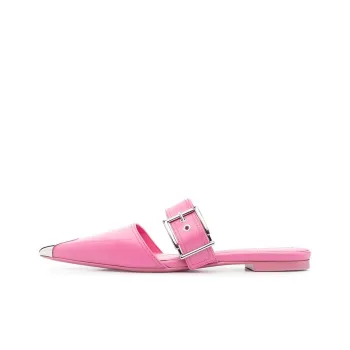 Alexander McQueen Punk Flat Mules Women's