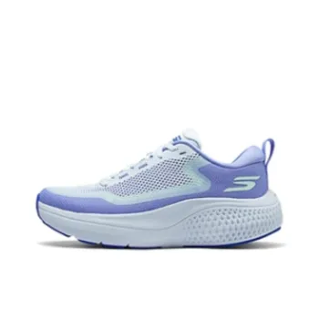Skechers Cushioning Wear Resistant Low Top Casual Running Shoes Women's Blue