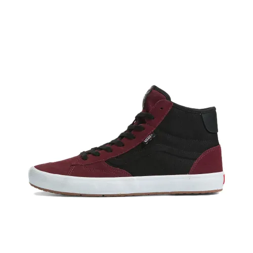 Vans Skateboard Shoes Unisex High-Top Red/Black