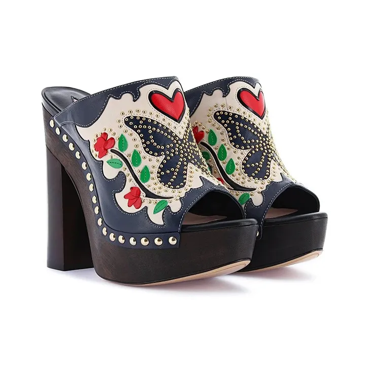 Sophia Webster Shelby Platform Mules Women's-2
