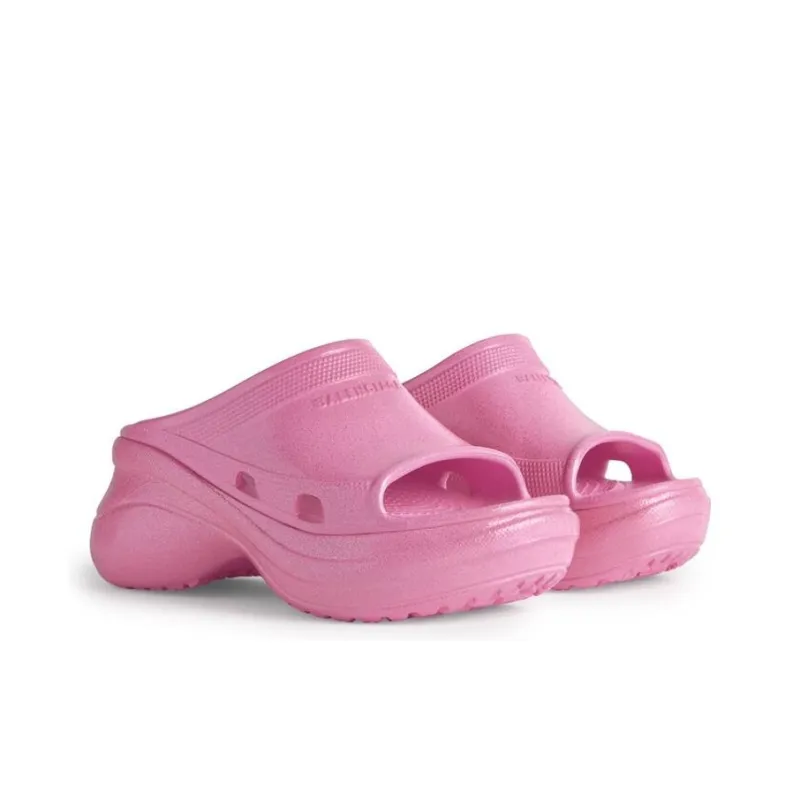 Balenciaga X Crocs Pool Platform Sandals-2