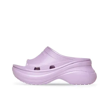 Balenciaga X Crocs Pool Slides 'Light Purple' Women's