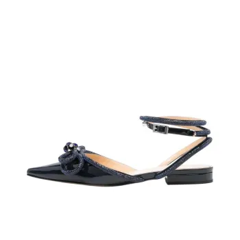 MACH & MACH Double Bow Ballerina Shoes Women's