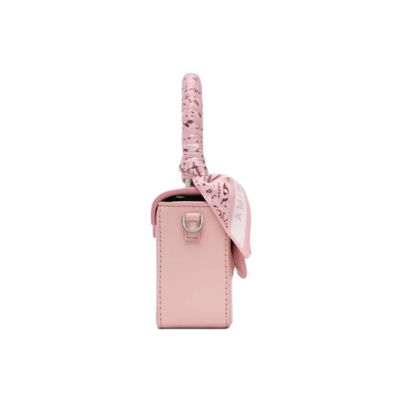 AMIRI Leather Shoulder Bag Crossbody Bag Handbag Regular Women's Pink-2