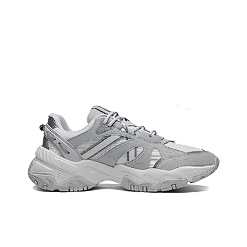 LiNing New Route 2.0 Anti Slip Wear Resistant Low Top Sports Casual Shoes Light Lime-1
