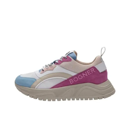BOGNER Low Top Sports Casual Shoes Women's Purple Blue White