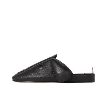 THOM BROWNE· Wrap toe Slippers Men's Black