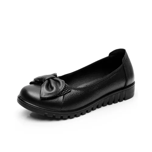 EGCHI Women's Casual Shoes Women's Black