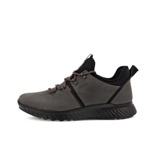 Ecco Low-Top Casual Shoes Men's Dark Gray