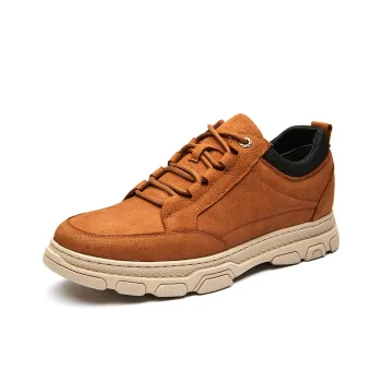 KAISER Work Boots Men Low Top Brown/Brown