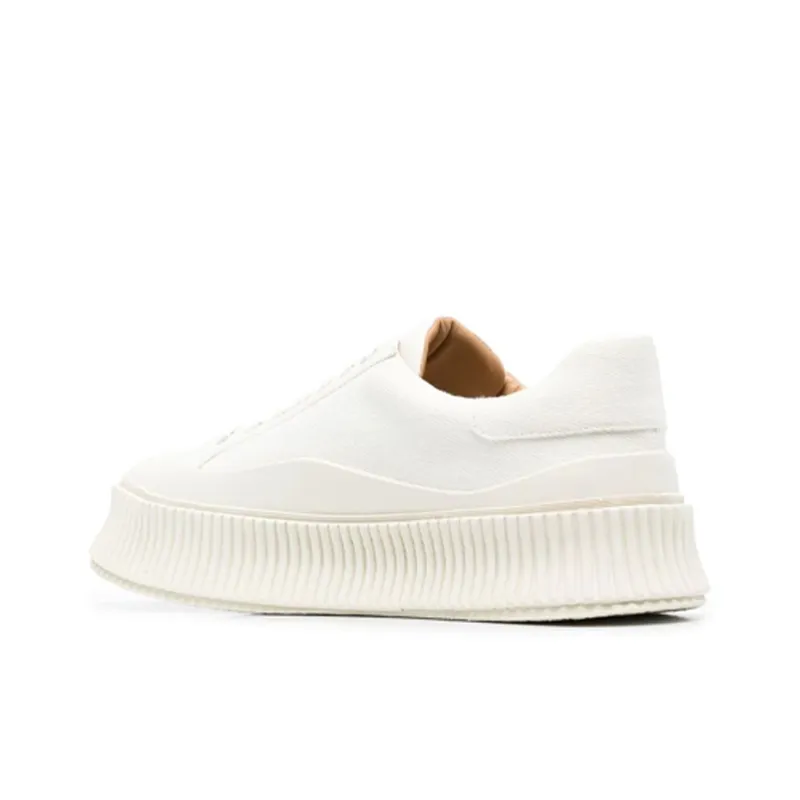 JIL SANDER Low Top Casual Shoes Men's Ecru-2
