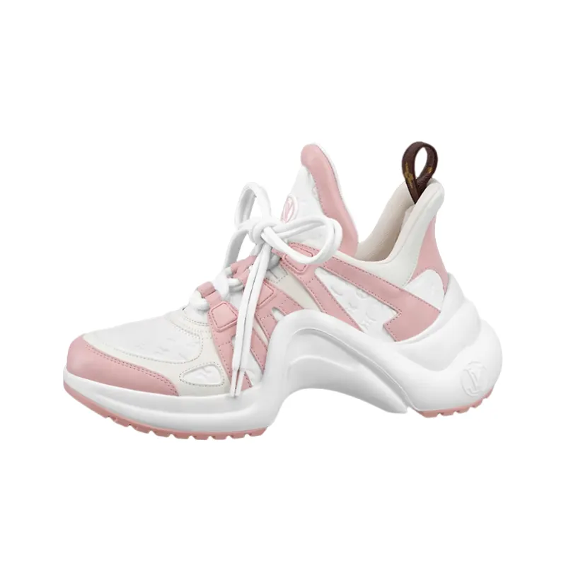 LOUIS VUITTON Lv Archlight Sneakers 'White Pink' Women's-0