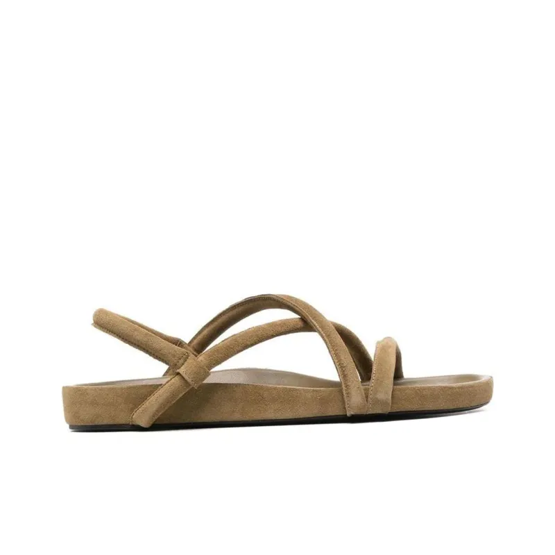 ISABEL MARANT One Strap Sandals Men's Umber-1