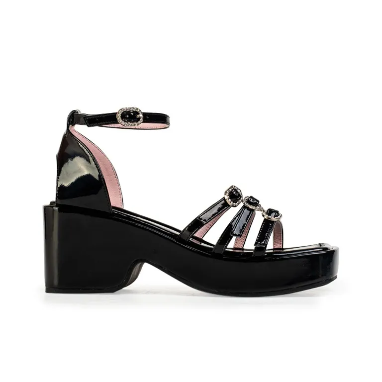 Wonderful Couple One Strap Sandals 7cm Women's-1
