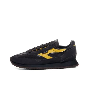 Norman Walsh Cushioning Abrasion Resistant Lightweight Low Top Training Running Shoes Unisex Black Yellow