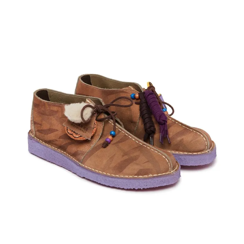 Aries x Clarks Casual Shoes Men's Brown-2