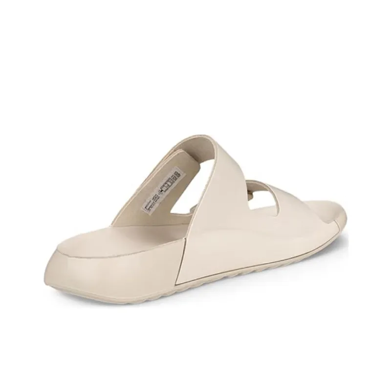 Ecco Slide Slippers Women's Lime Gray-2