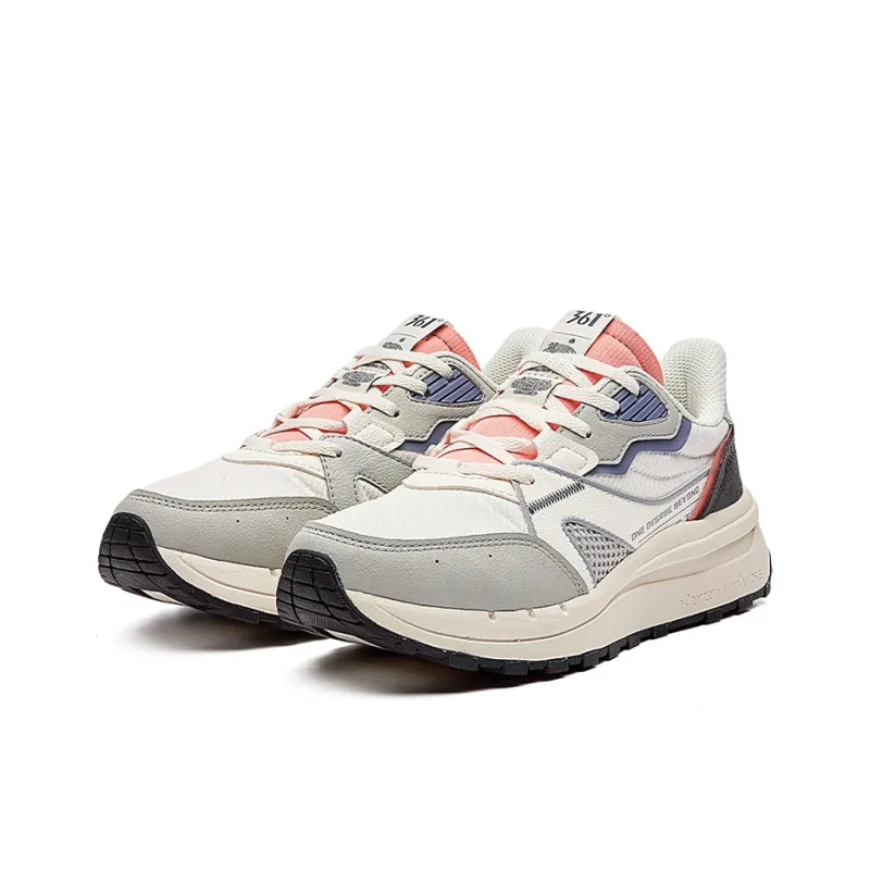361° Vintage Culture Cushioning Slip Resistant Low Top Sports Casual Shoes Women's White Gray-3