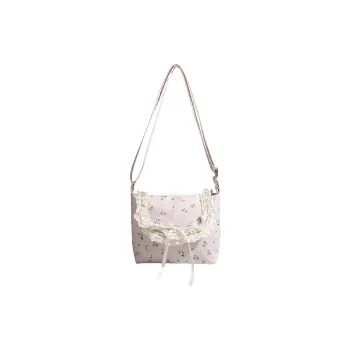 NX DOUGHNUT Canvas Canvas Bag Shoulder Bags Regular Women's Pink/Lotus Color