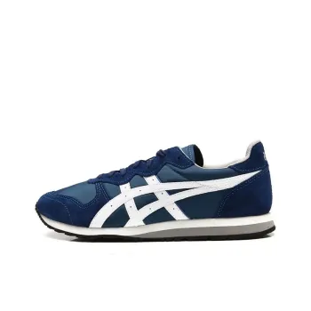 Asics Runner Azul Wear-Resistant Low-Top Running Shoes Men's Blue
