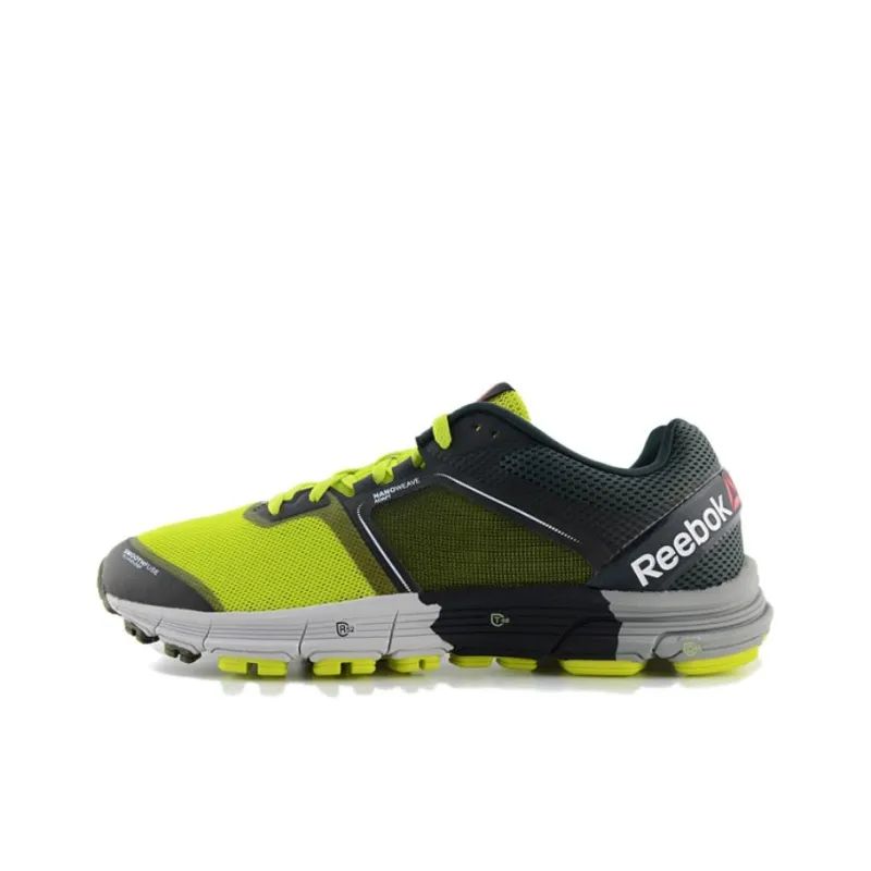 Reebok Cushioning Anti-Slip And Wear-Resistant Low-Top Running Shoes Men's Yellow-0