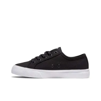 DC Shoes Shock Absorbers With Slip Resistant And Abrasion Resistant Properties Low Top Canvas Shoes Women's Black