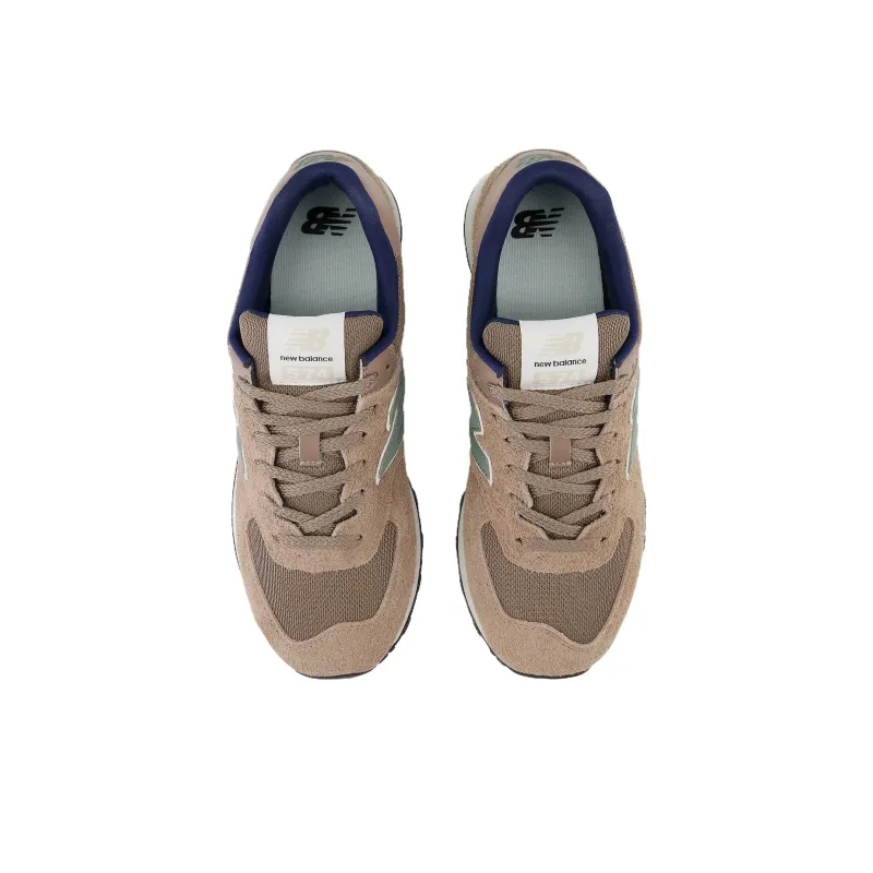 New Balance 574 Brown Grey Navy-2
