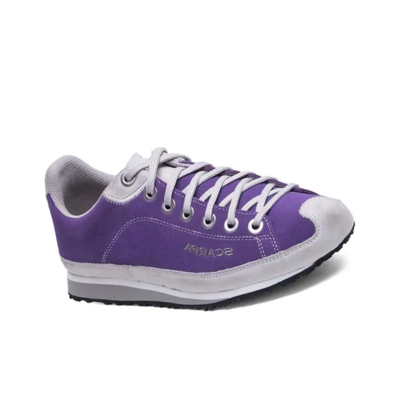 SCARPA Cosmopolitan Lite Cushioning Wear-Resistant Low-Top Casual Shoes Unisex Purple Gray-2