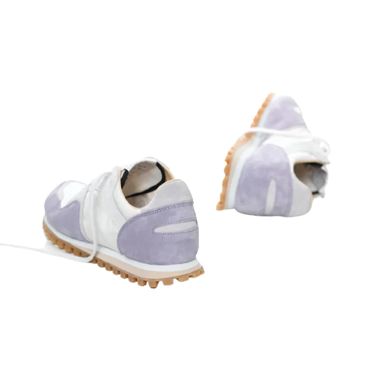 SPALWART Slip Resistant Low Top Casual Shoes Unisex Purple-2