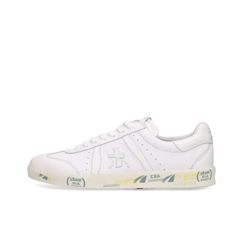 PREMIATA Stylish Skateboarding Shoes Men's White-0