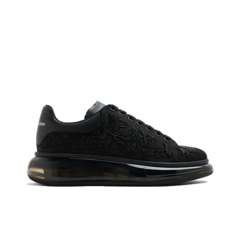 Alexander McQueen Oversized Black All Over Botanical Beads-1