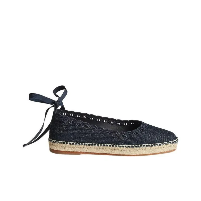 HERMES Espadrilles Women's Blue-1
