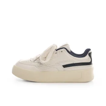 Lovely You Lightweight Low Top Skateboard Shoes Women's Beige Blue