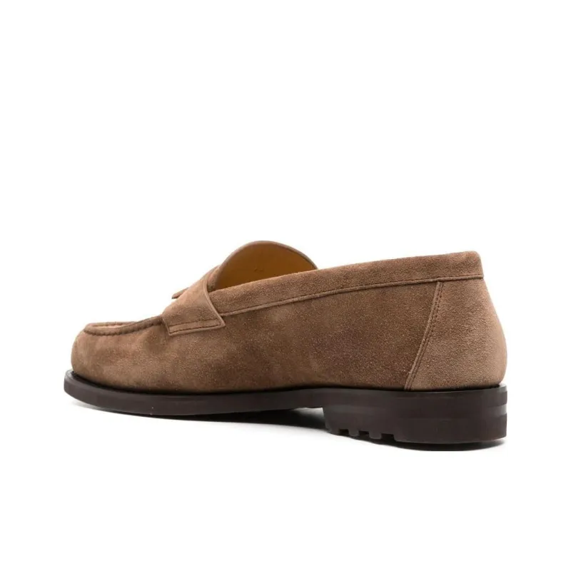 Brunello Cucinelli Tassel-detail Suede Loafers-3