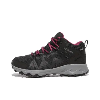 Columbia Wear Resistant Slip Resistant Mid Top Outdoor Shoes Women's Black