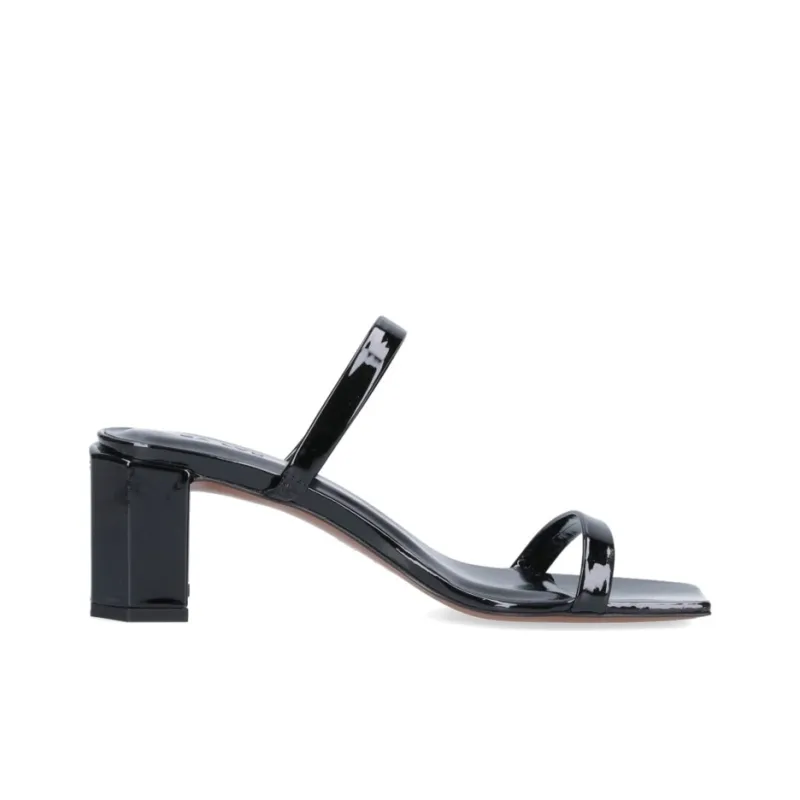 By Far Tanya Patent Leather Sandals-1