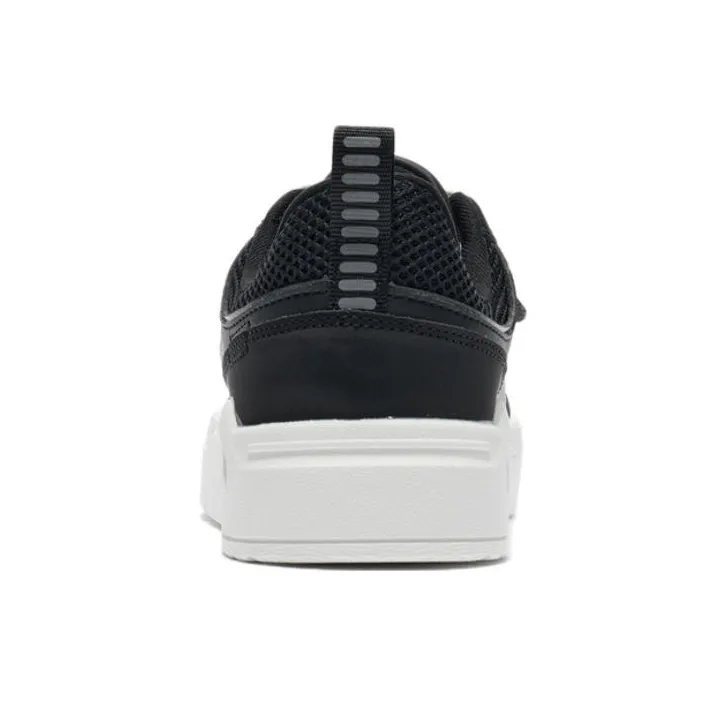 LiNing Cushioning Anti Slip And Wear Resistant Low Top Skateboard Shoes Women's Black-3