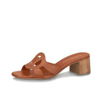 LOUIS VUITTON Isola Slip Resistant Slide Slippers Women's Umber
