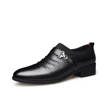 Bindu Dress Shoes Men Low Top Black/Brown