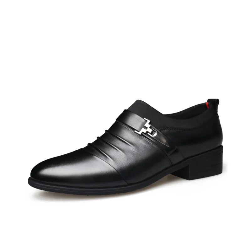 Bindu Dress Shoes Men Low Top Black/Brown-0