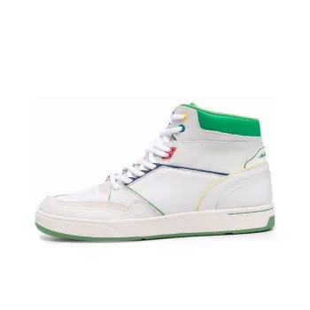Paul Smith Mid Top Stylish Skateboarding Shoes Men's White
