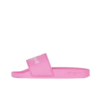 Givenchy Rubber Sole Slide Slippers Women's Pink