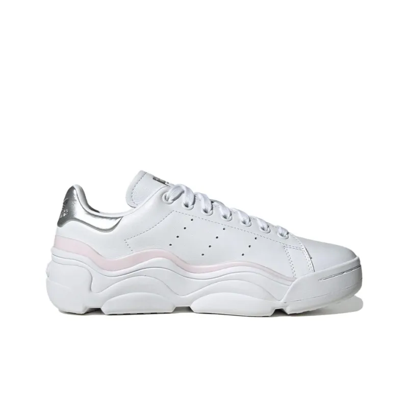 Stan Smith Women's Adidas Originals Millencon 'White Clear Pink Silver'-1