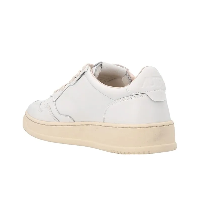 AUTRY Medalist Leather Trainers 'White'-3